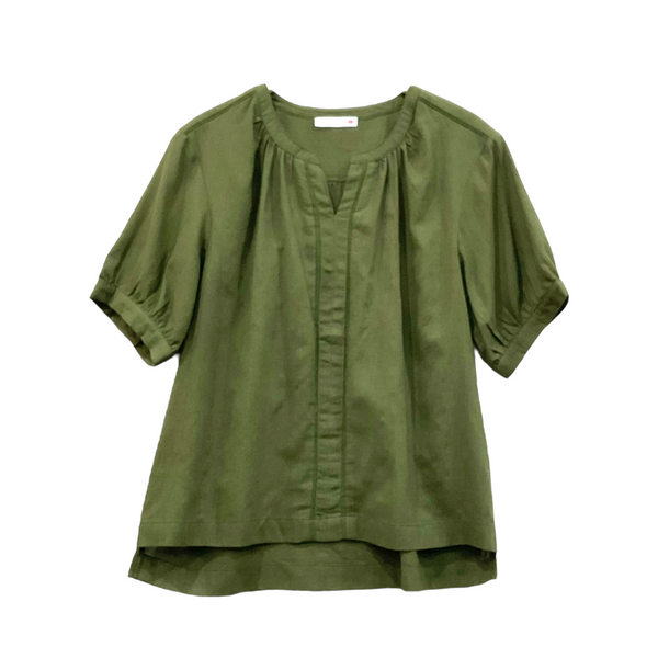 Patch Women Casual Short Sleeve Blouse