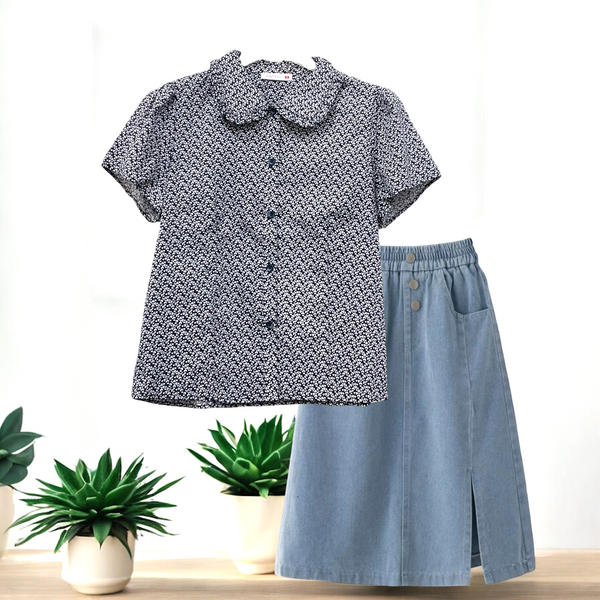 Patch Women's Casual Short Sleeve Shirt Solid Color
