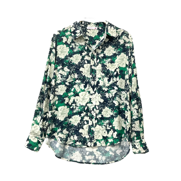 Patch Women Casual Long Sleeve Printed Shirt