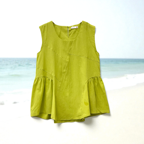 Patch Women Casual Sleeveless Top