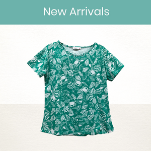 Patch Women Cotton Short Sleeve Printed T-Shirt