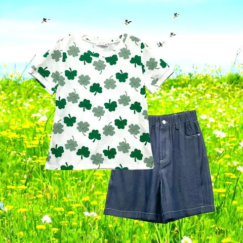 Patch Women Clothes Casual Floral Printed Short Sleeve T-Shirt