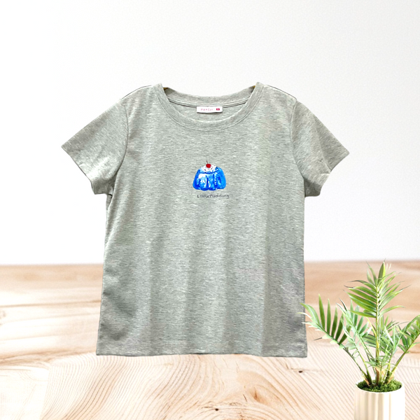 Patch Women Clothes Casual Round Neck Short Sleeve T-Shirt