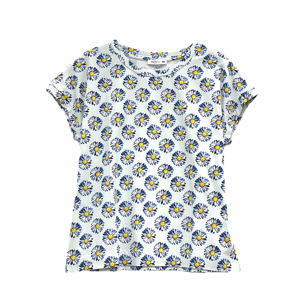 Patch Women Clothes Casual Round Neck Short Sleeve T-Shirt