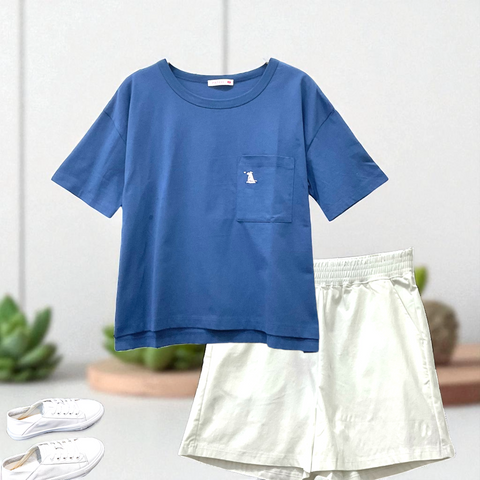 Patch Women Clothes Casual Round Neck Short Sleeve T-Shirt