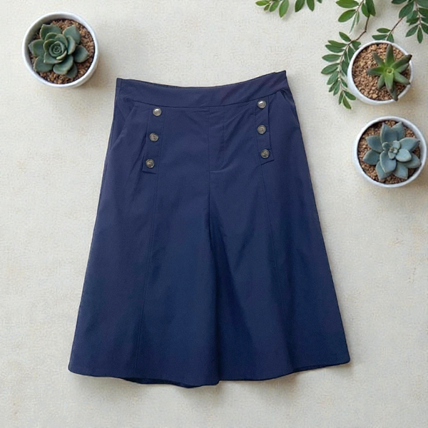 Patch Women Elastic Waist Pants