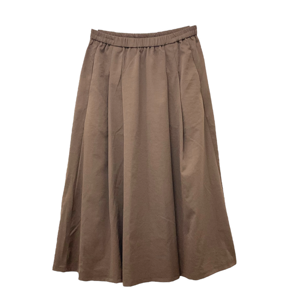 Patch Women Elastic High Waist Skirt