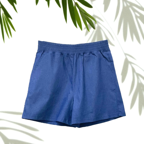 Patch Women Casual Cotton Easy Shorts Denim