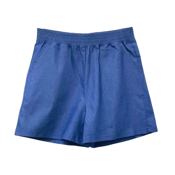 Patch Women Casual Cotton Easy Shorts Denim