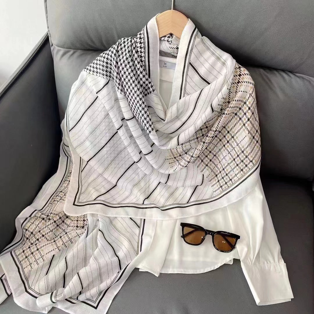 Patch Ladies Long Scarf / Shawl