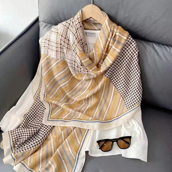 Patch Ladies Cotton Scarf Long Large Shawl